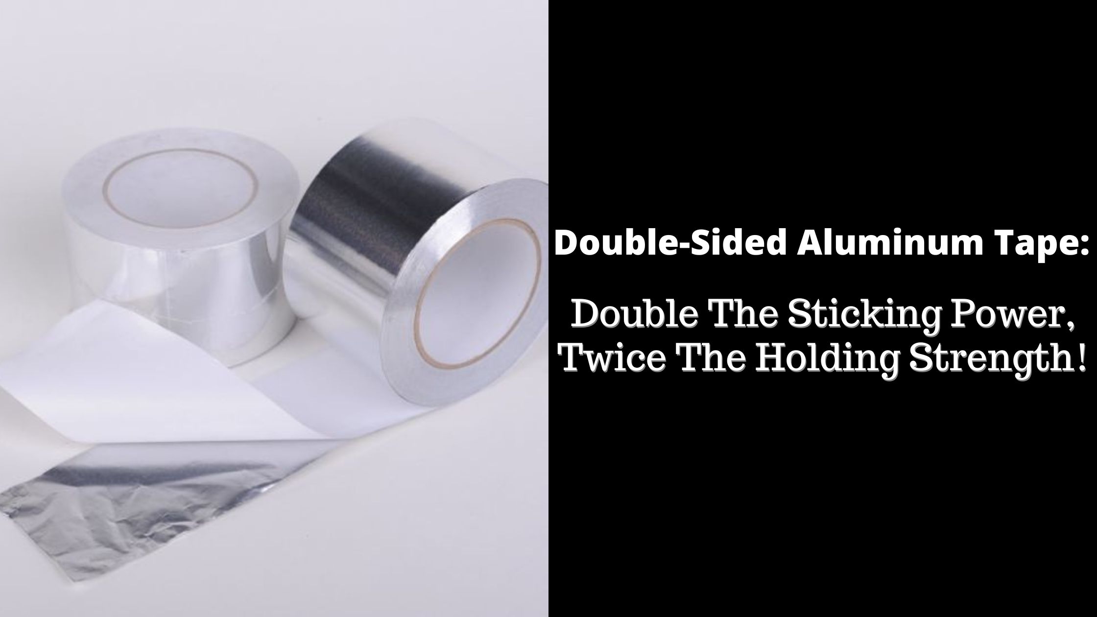 Is All Aluminum Tape Double-Sided